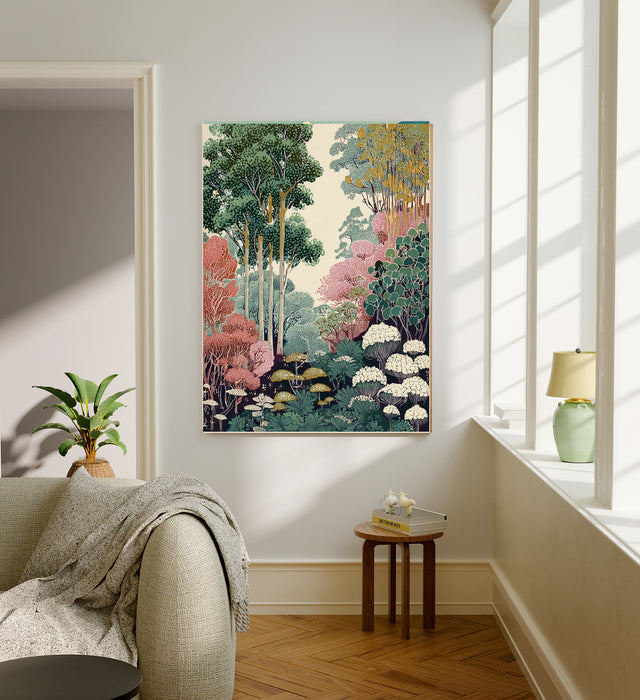 Japanese Forest Art Print