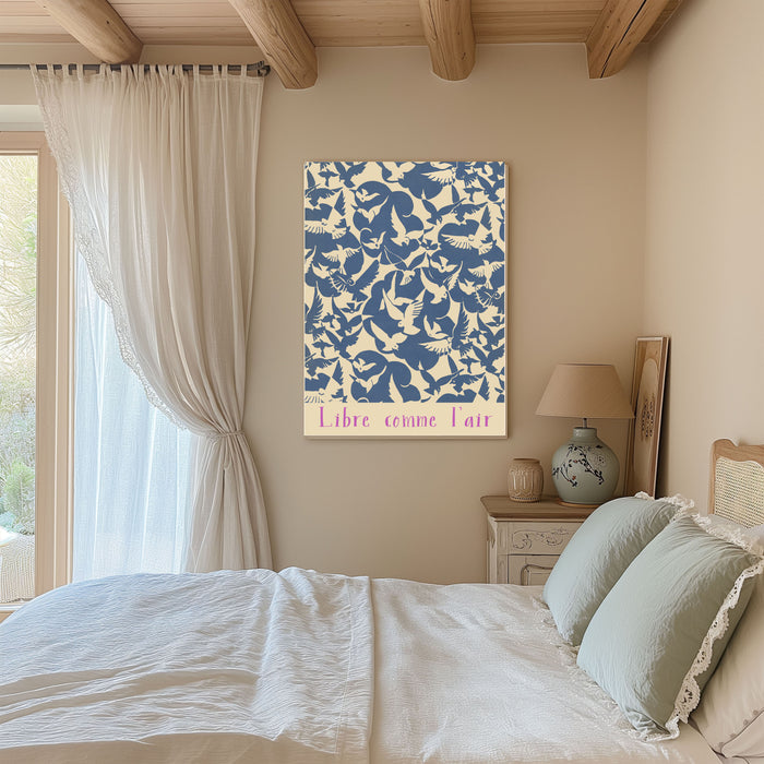 Free as a Bird Art Print Quote