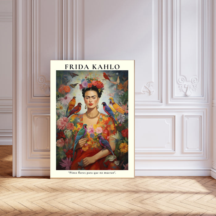Frida Kahlo Birds Art Print