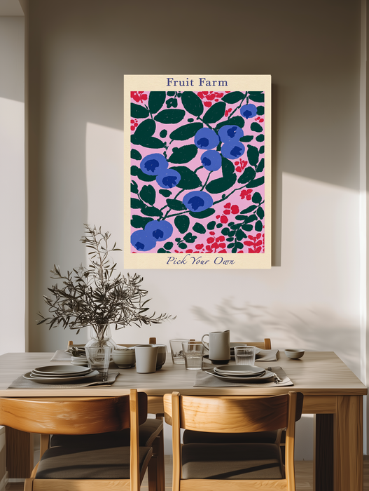 Fruit Market Kitchen Art Print