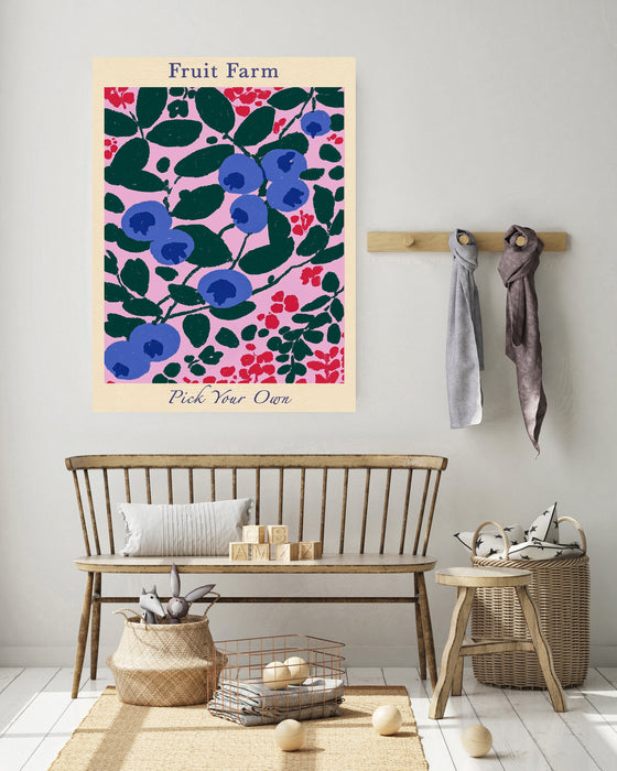 Fruit Market Kitchen Art Print