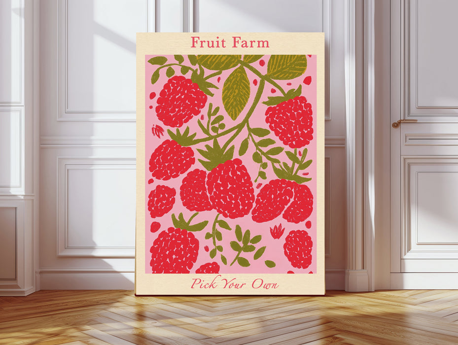 Fruit Market Kitchen Art Print