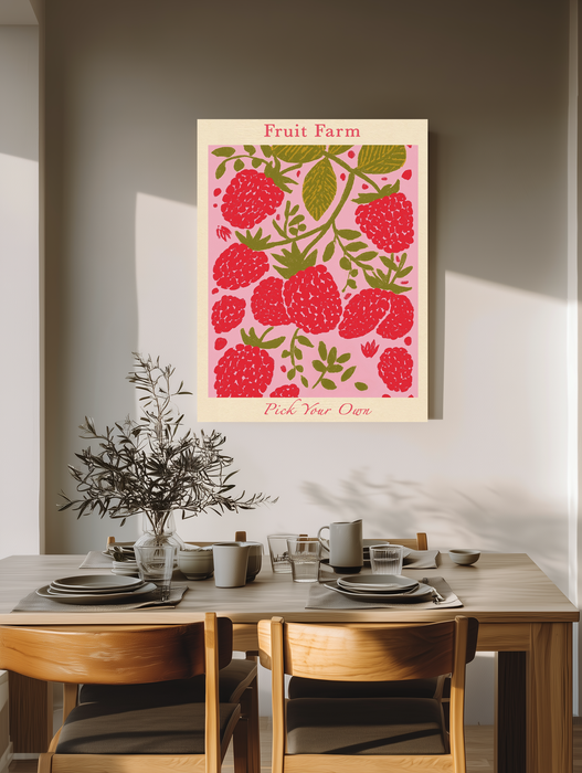 Fruit Market Kitchen Art Print