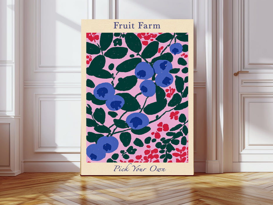 Fruit Market Kitchen Art Print