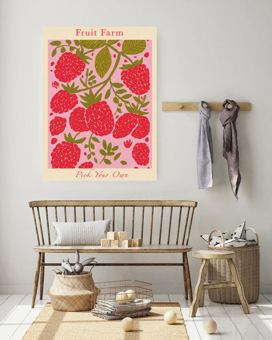 Fruit Market Kitchen Art Print