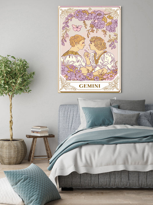 Gemini Star Sign Art Print