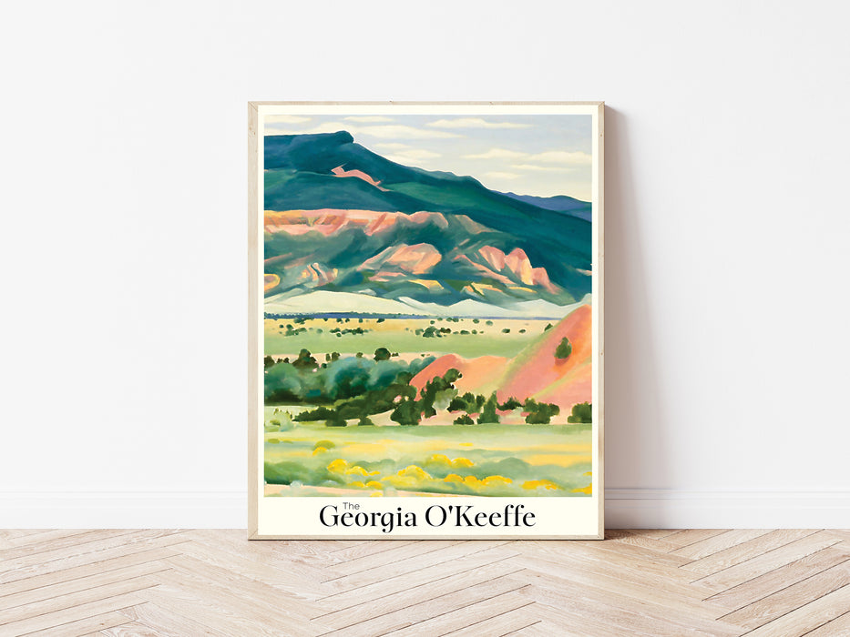 Georgia O'Keeffe  Landscape Wall Art Print