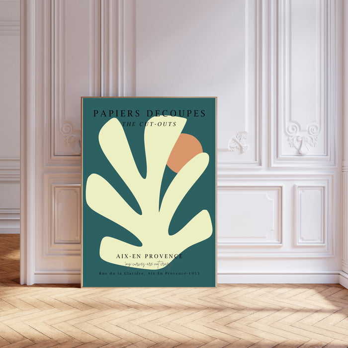 Green Matisse Exhibition Art Print