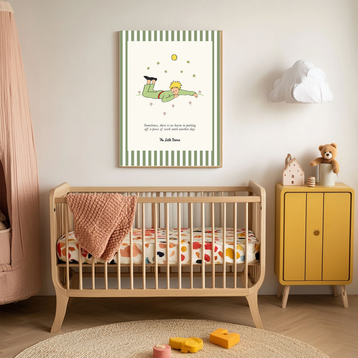 The Little Prince Vintage Children's Book Cover Art Print