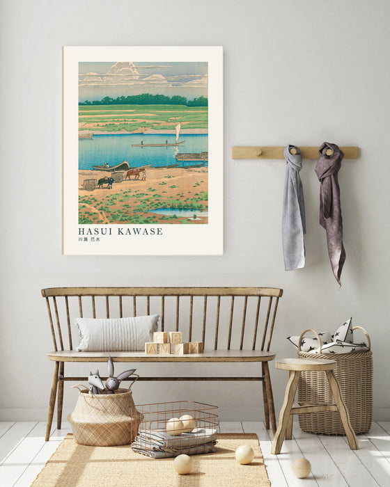 Japanese Hasui Kawase Mountain Art Print