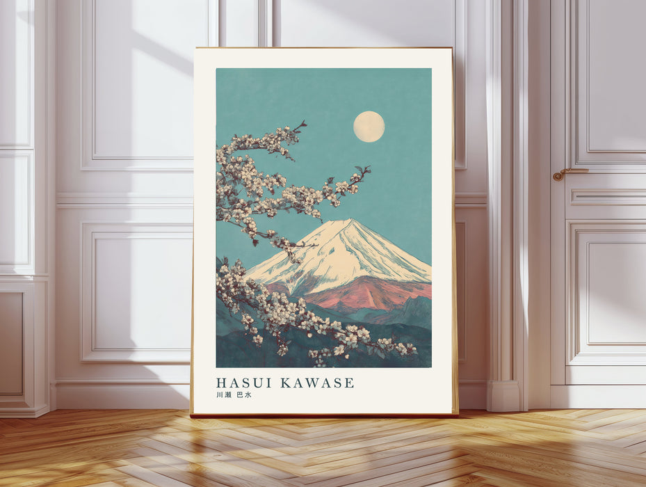 Japanese Hasui Kawase Mountain Art Print