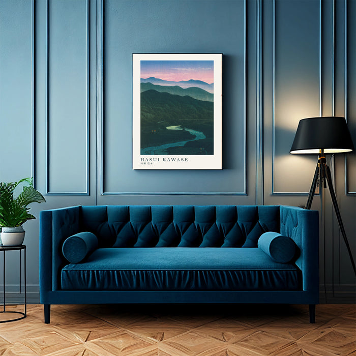 Japanese Hasui Kawase Mountain Art Print