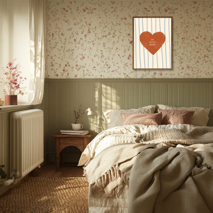My Little Heart Nursery Art Print