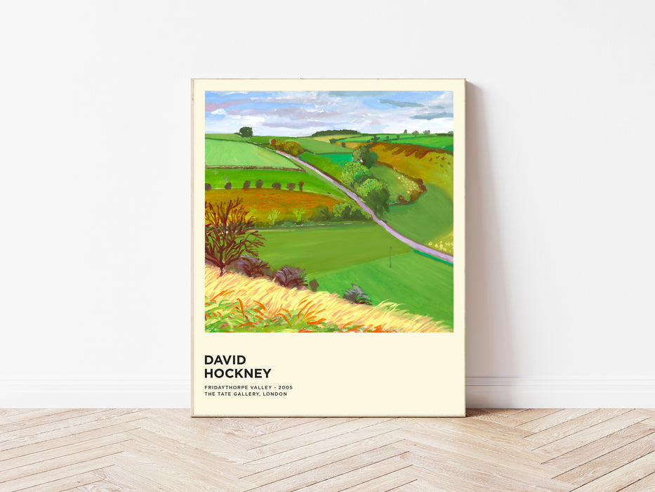 David Hockney Friday Thorpe Valley Art Print