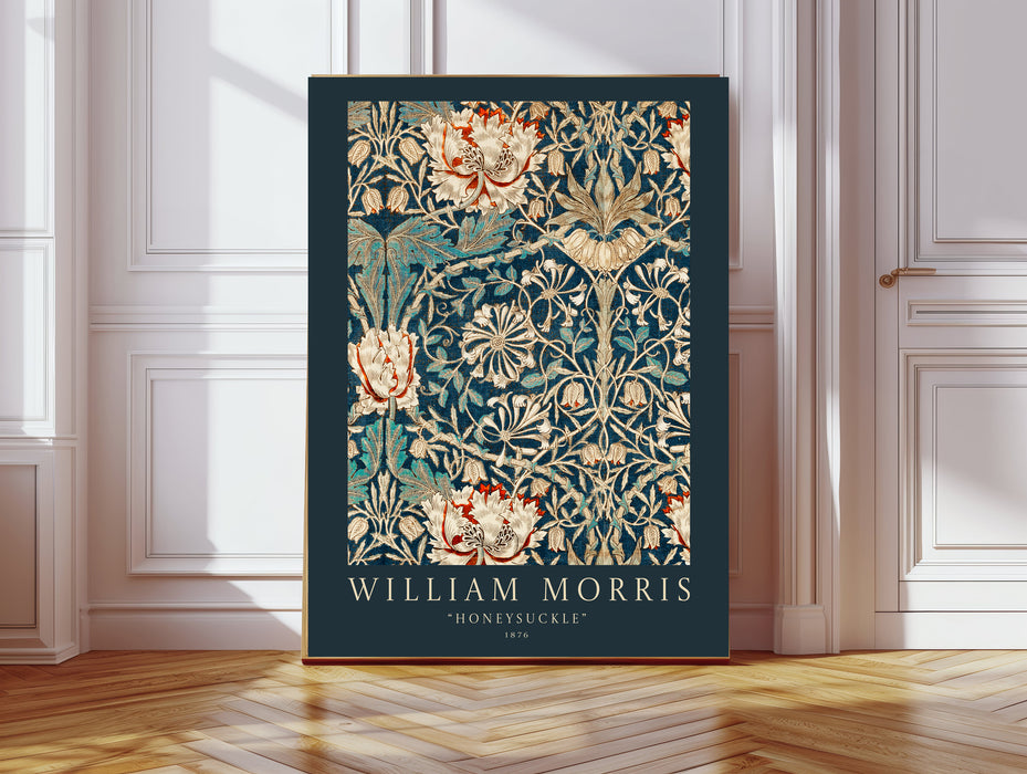 William Morris Honeysuckle Art Print
