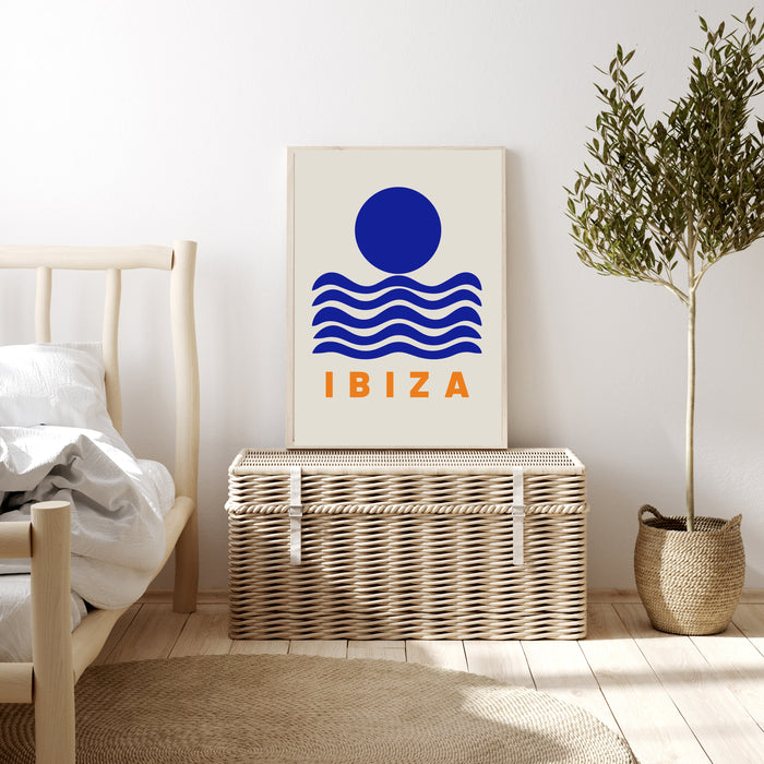 Ibiza Travel Art Print