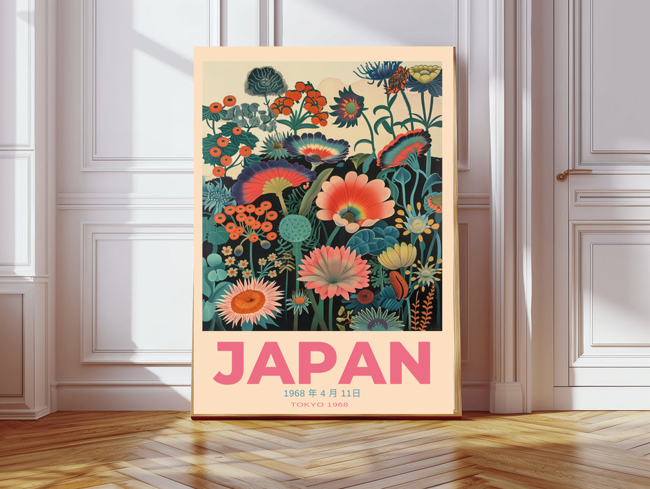 Japanese Yayoi Kusuma Inspired Art Print