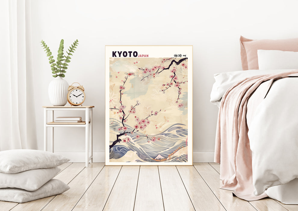 Japanese Koto Blossom Art Print