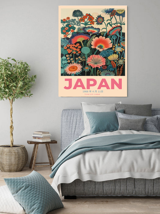 Japanese Yayoi Kusuma Inspired Art Print