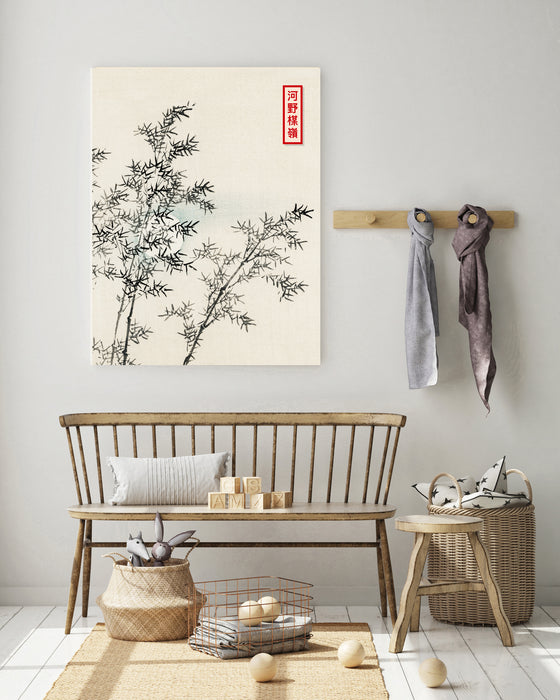 Japanese Moonlight Art Print