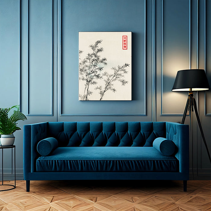 Japanese Moonlight Art Print