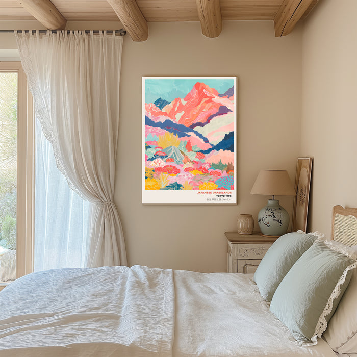 Japanese Grasslands Art Print