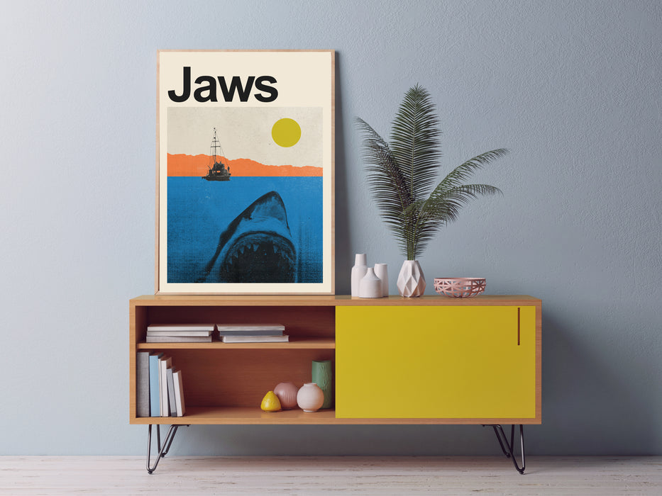 Jaws Movie Film Art Print