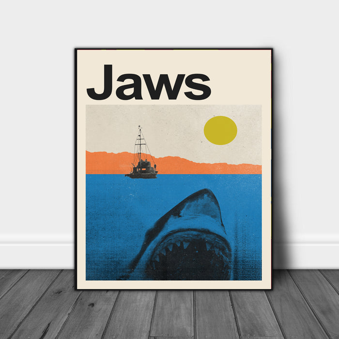 Jaws Movie Film Art Print