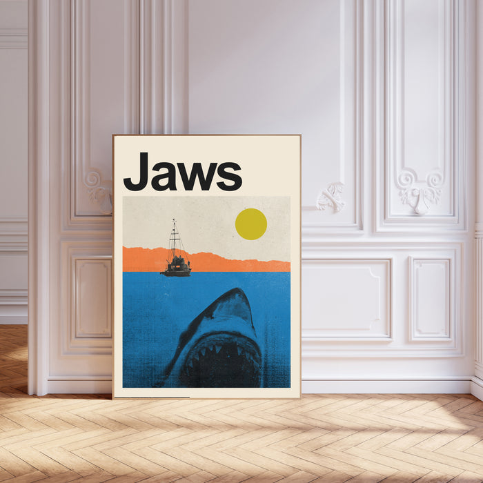 Jaws Movie Film Art Print