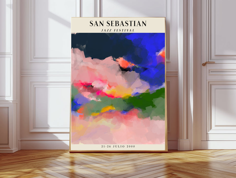 Jazz Festival San Sebastian Art Print