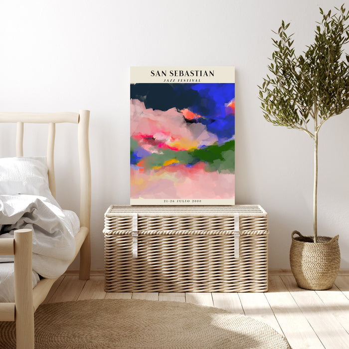 Jazz Festival San Sebastian Art Print