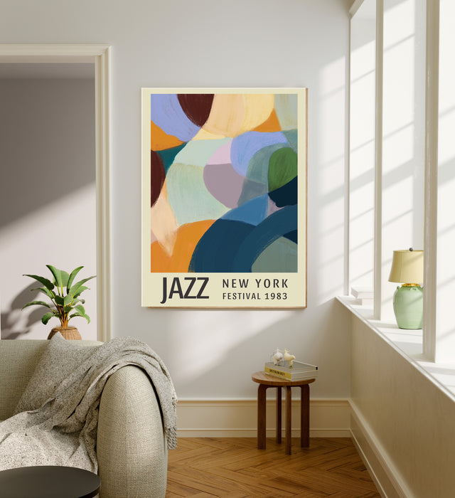 Jazz Festival New York Art Print