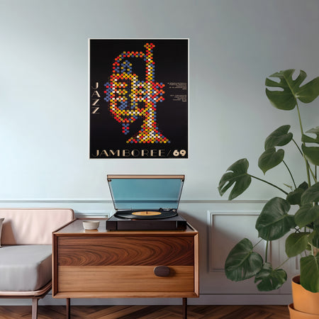 Jazz art print by Stanley Street Studio.