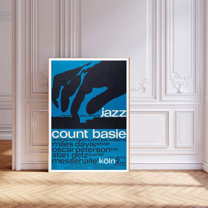 Jazz Festival Count Basie Art Print