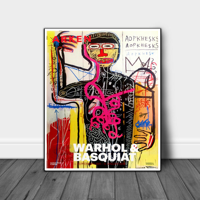 Jean-Michel Basquiat, Wahol Art Print