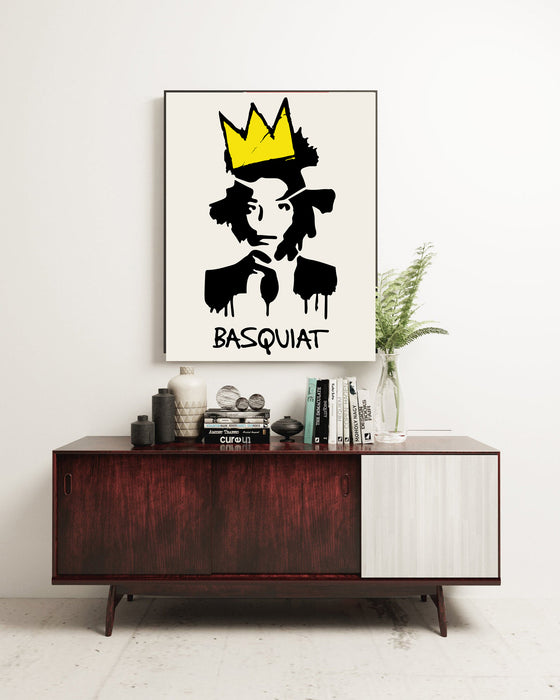 Jean-Michel Basquiat Crown Art Print