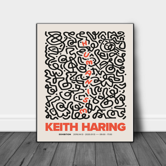 Keith Haring Pride Humanism Art Print