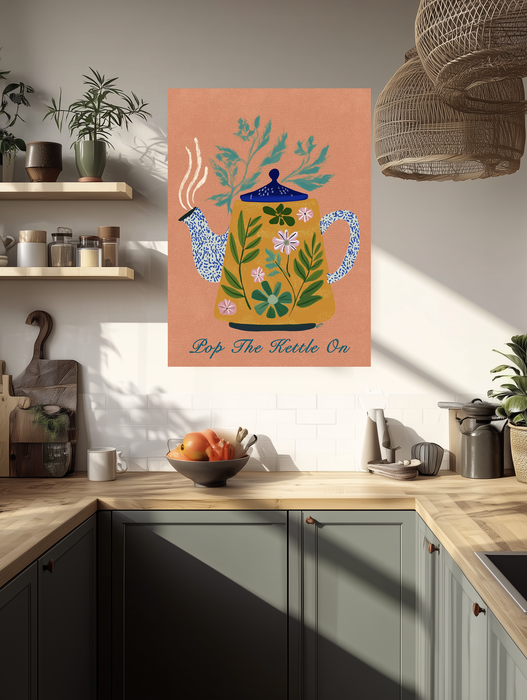 Time For Tea  Kitchen Art Print