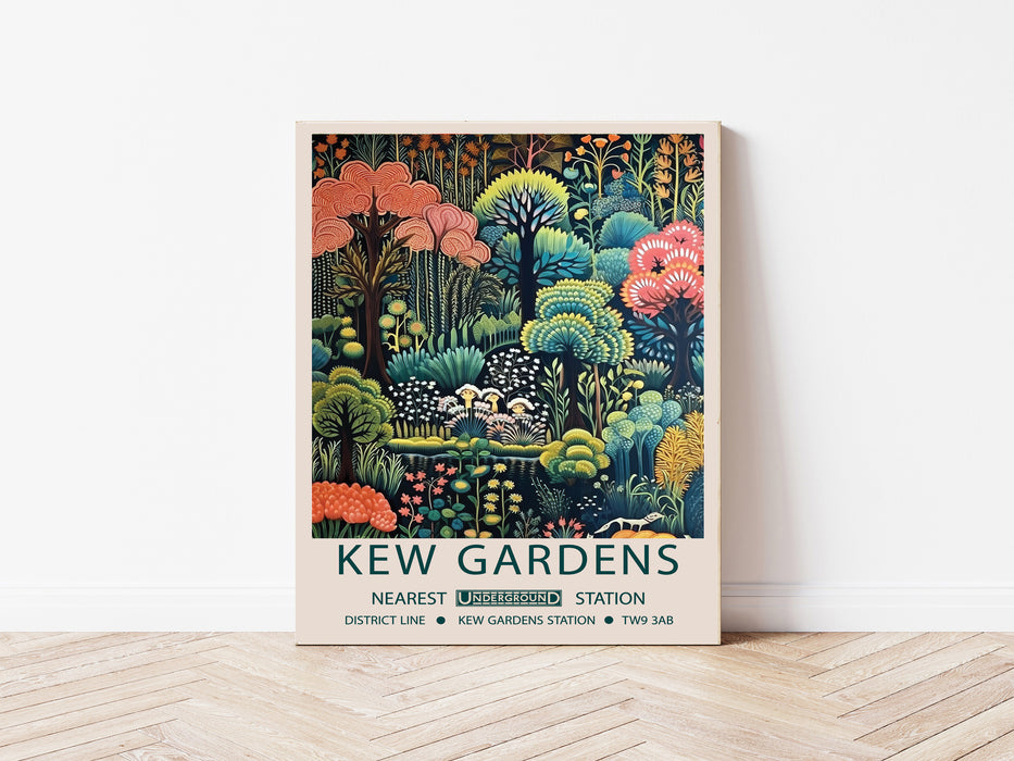 Kew Gardens's Botanical Art Print