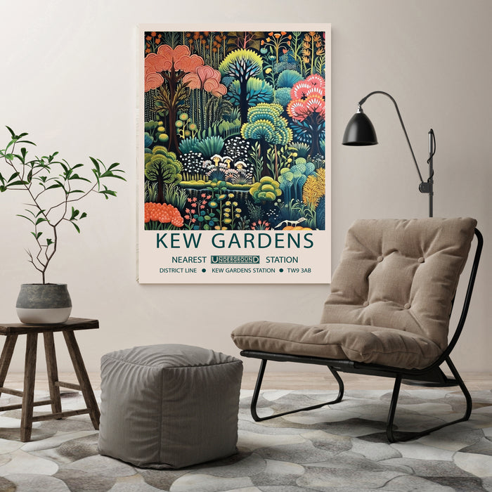 Kew Gardens's Botanical Art Print