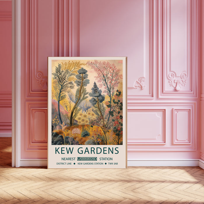 Kew Gardens's Botanical Art Print