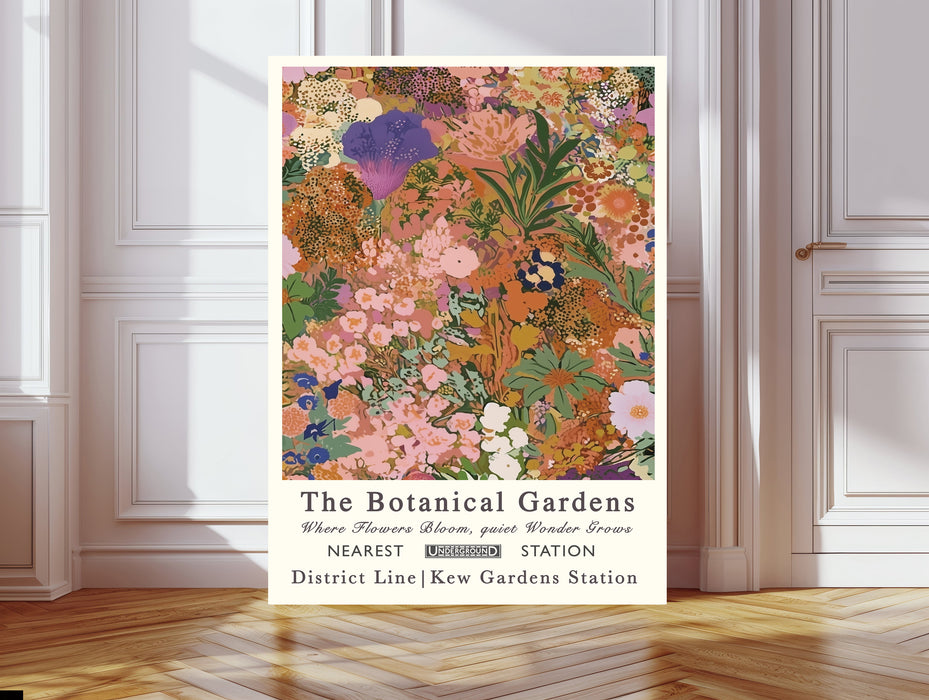Botanical Garden Floral Art Print