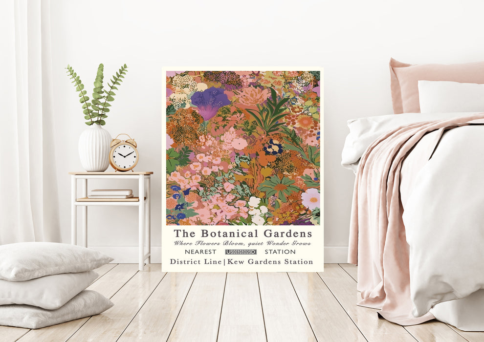 Botanical Garden Floral Art Print