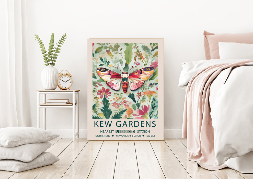 Kew Gardens Botanical Art Print