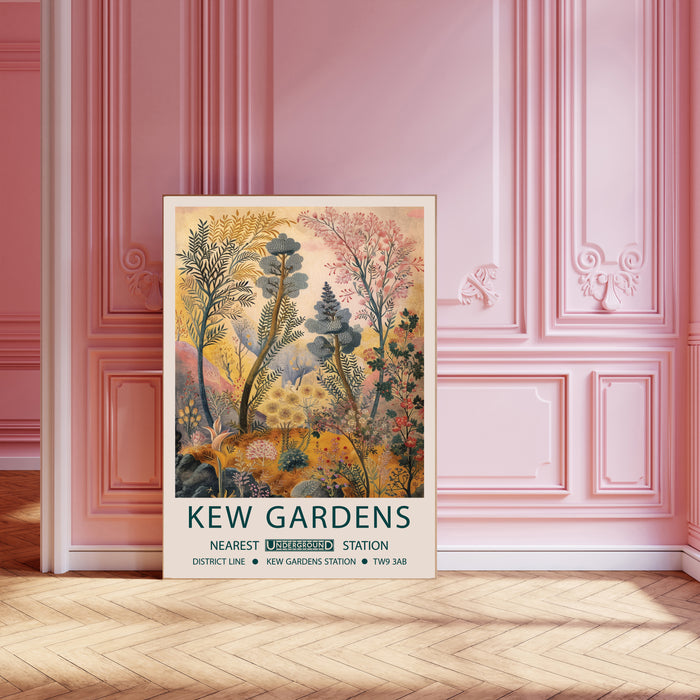 Kew Gardens's Botanical Art Print