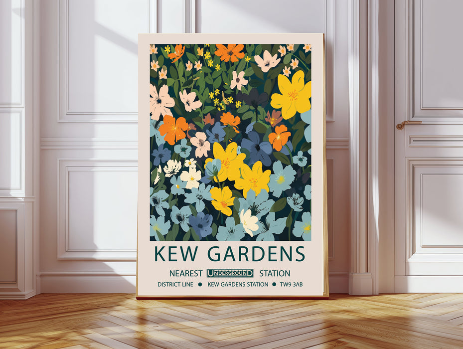 Kew Gardens Botanical Art Print