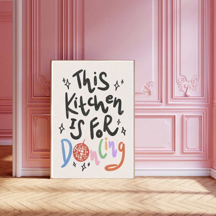 Kitchen Disco Art Print