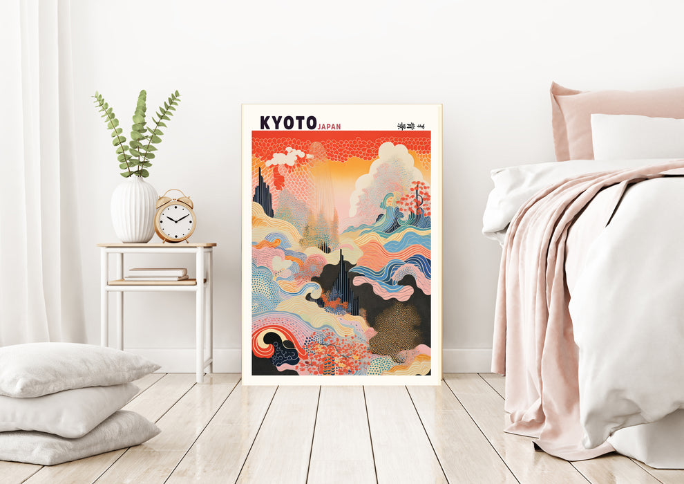 Koto Japanese Inspired Art Print