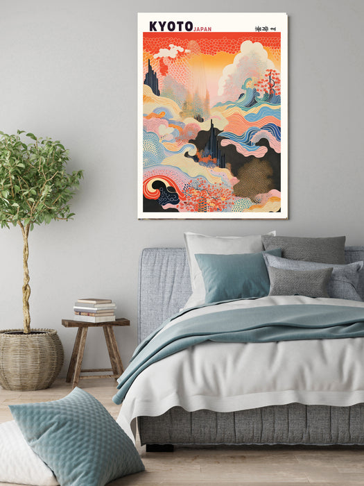 Koto Japanese Inspired Art Print