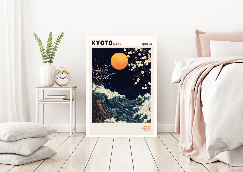 Japanese Kyoto Sea Art Print